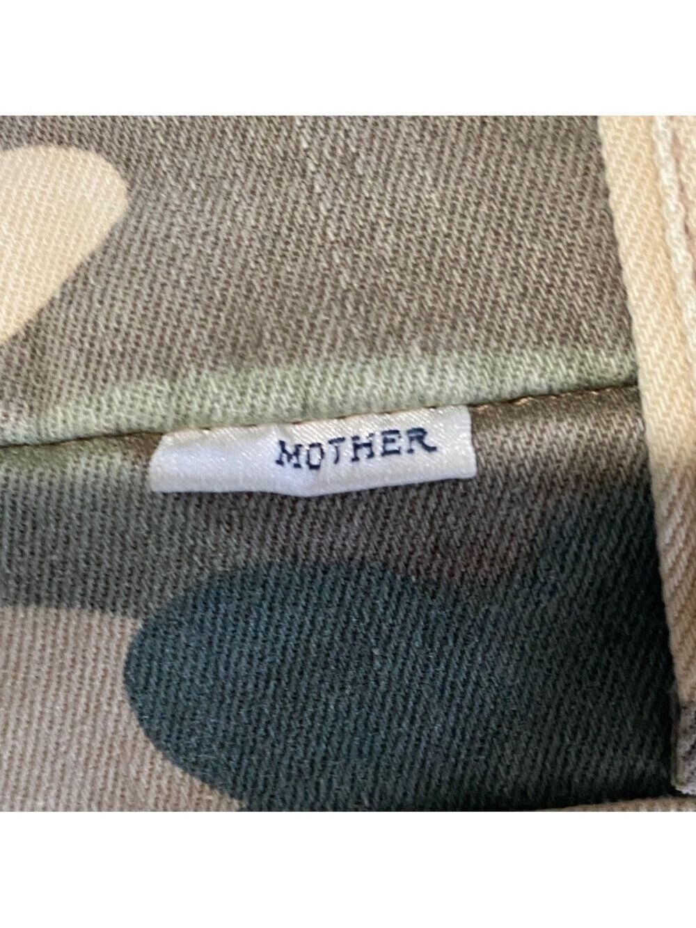 MOTHER Camouflage Pants with Black Detail - Picture 10 of 11